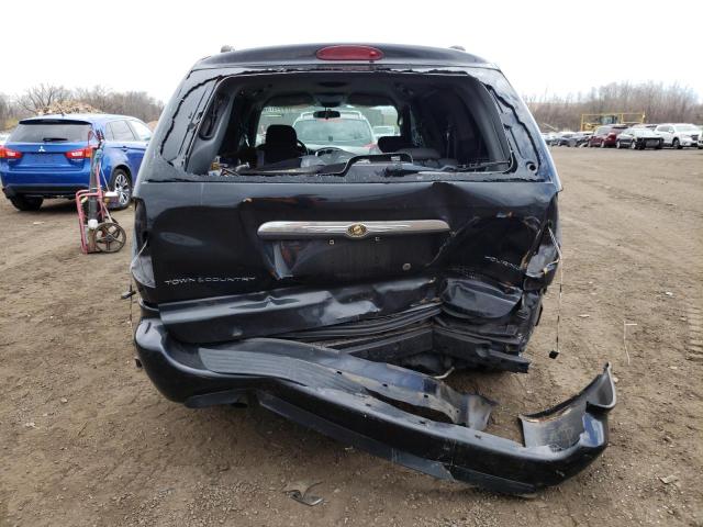 2A4GP54L27R281644 - 2007 CHRYSLER TOWN & COU TOURING შავი ფოტო 6