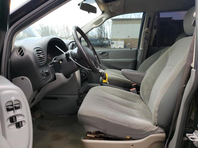 2A4GP54L27R281644 - 2007 CHRYSLER TOWN & COU TOURING შავი ფოტო 7