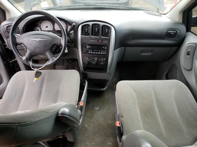 2A4GP54L27R281644 - 2007 CHRYSLER TOWN & COU TOURING შავი ფოტო 8