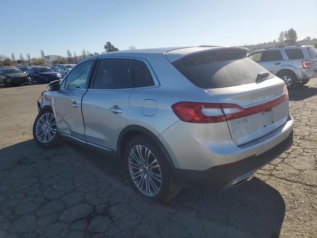 2LMPJ6LR5GBL79286 - 2016 LINCOLN MKX RESERVE Արծաթագույն լուսանկար 2