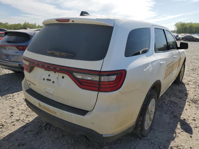 1C4SDJFT3LC369832 - 2020 DODGE DURANGO SSV WHITE photo 3