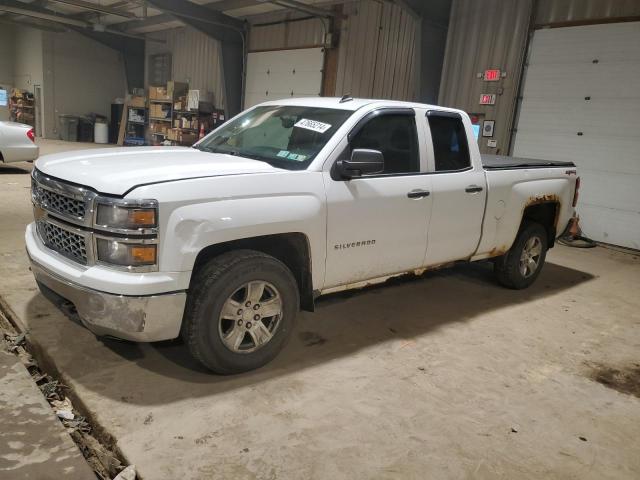 1GCVKREH6EZ104420 - 2014 CHEVROLET SILVERADO K1500 LT WHITE photo 1