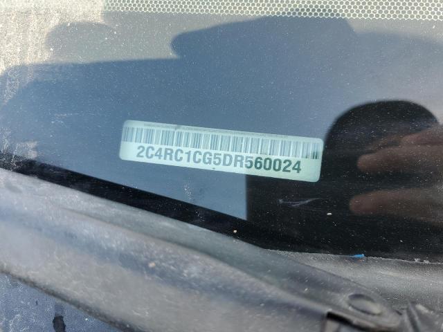 2C4RC1CG5DR560024 - 2013 CHRYSLER TOWN & COU TOURING L BLUE photo 14