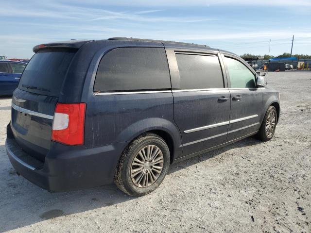 2C4RC1CG5DR560024 - 2013 CHRYSLER TOWN & COU TOURING L BLUE photo 3