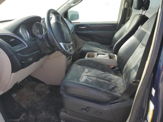 2C4RC1CG5DR560024 - 2013 CHRYSLER TOWN & COU TOURING L BLUE photo 7