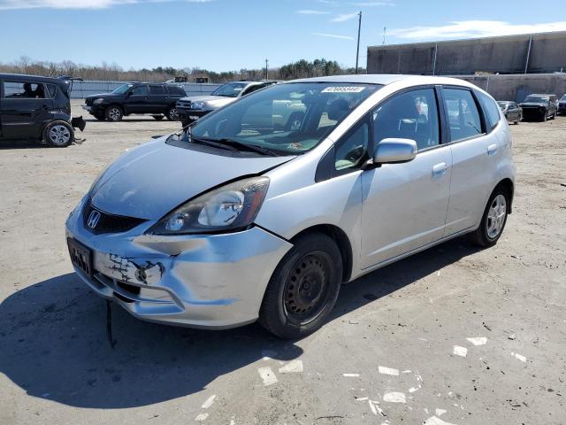 JHMGE8H37DC080994 - 2013 HONDA FIT SILVER photo 1