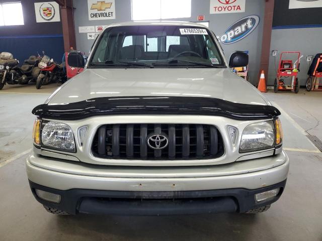 5TEHN72NX4Z391802 - 2004 TOYOTA TACOMA DOUBLE CAB SILVER photo 5