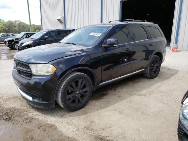 1C4RDHDG0CC121020 - 2012 DODGE DURANGO CREW BLACK photo 1