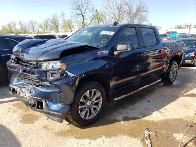 1GCUYEED3NZ110949 - 2022 CHEVROLET SILVERADO K1500 RST BLUE photo 1