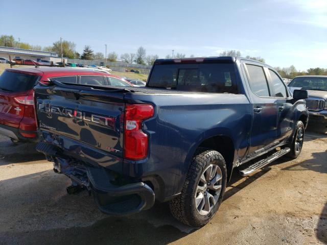 1GCUYEED3NZ110949 - 2022 CHEVROLET SILVERADO K1500 RST BLUE photo 3