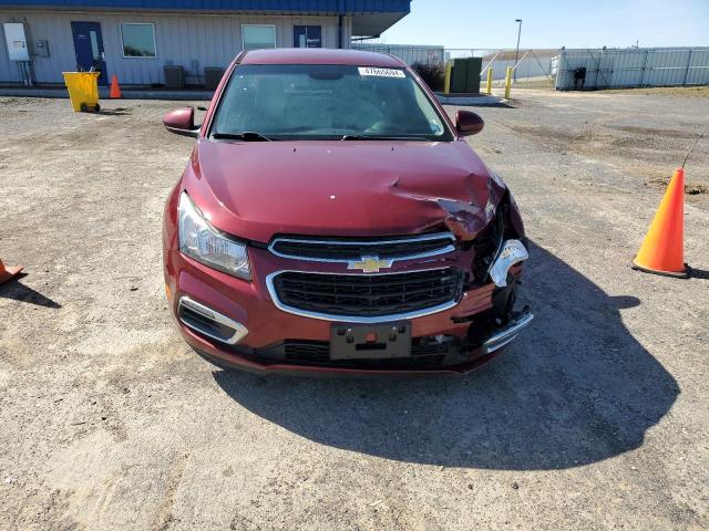 1G1PC5SB1F7240071 - 2015 CHEVROLET CRUZE LT BURGUNDY photo 5