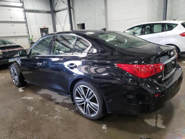 JN1AV7AR1EM701080 - 2014 INFINITI Q50 HYBRID PREMIUM BLACK photo 2