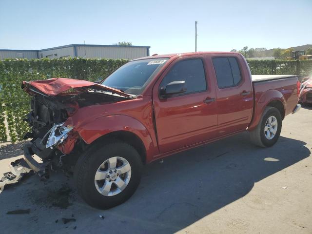 1N6AD0ERXCN700225 - 2012 NISSAN FRONTIER S RED photo 1