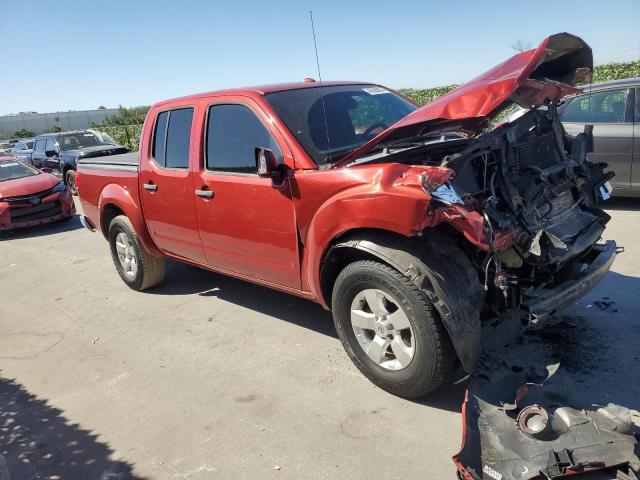 1N6AD0ERXCN700225 - 2012 NISSAN FRONTIER S RED photo 4