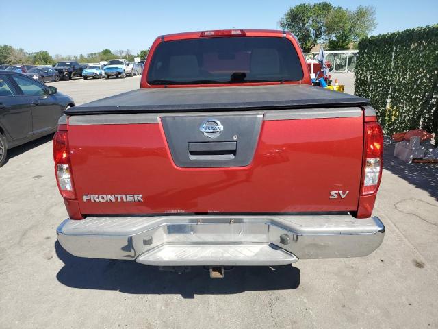 1N6AD0ERXCN700225 - 2012 NISSAN FRONTIER S RED photo 6