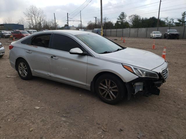 5NPE24AA6FH128530 - 2015 HYUNDAI SONATA ECO SILVER photo 4