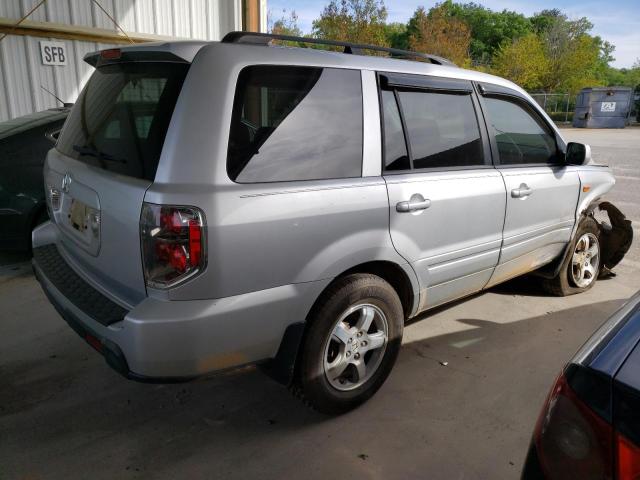 5FNYF28398B001950 - 2008 HONDA PILOT SE SILVER photo 3