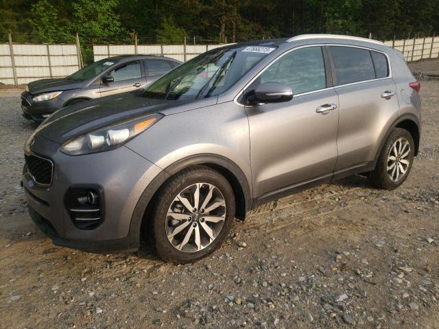 KNDPN3AC4H7158743 - 2017 KIA SPORTAGE EX SILVER photo 1