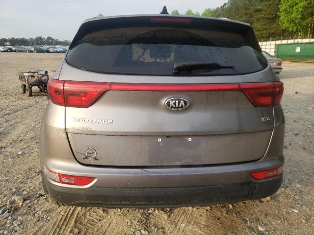 KNDPN3AC4H7158743 - 2017 KIA SPORTAGE EX SILVER photo 6