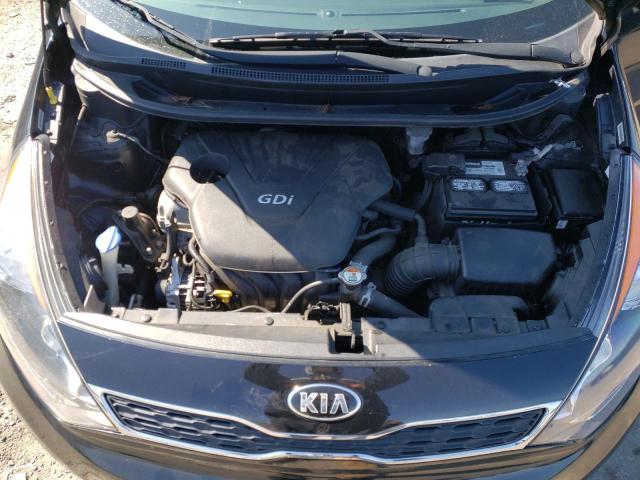 KNADN5A37E6415181 - 2014 KIA RIO EX BLACK photo 11