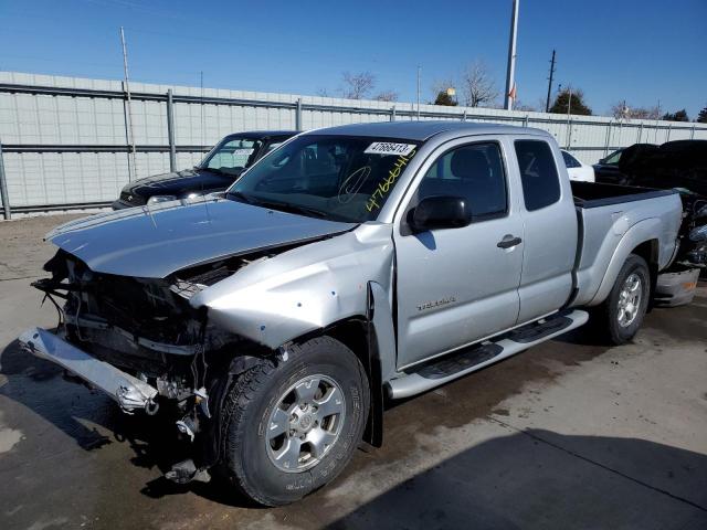 5TEUU42NX8Z508963 - 2008 TOYOTA TACOMA ACCESS CAB ვერცხლისფერი ფოტო 1