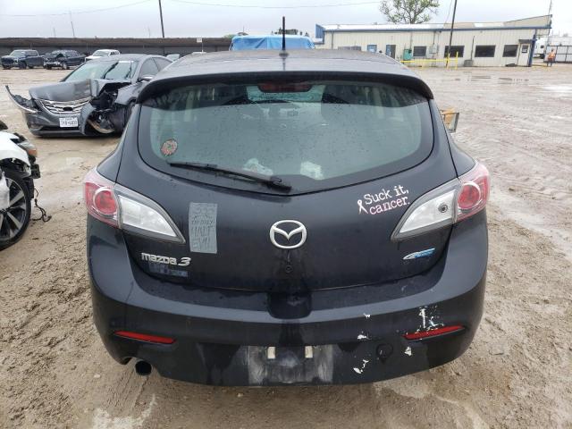 JM1BL1L75D1806947 - 2013 MAZDA 3 I BLACK photo 6