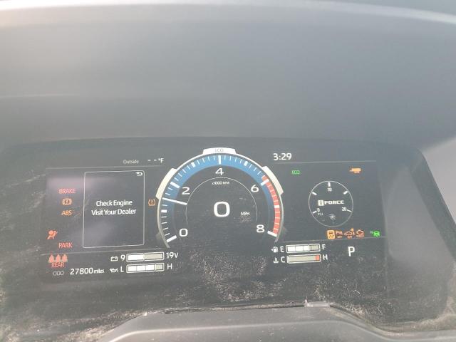 5TFNA5EC7PX014028 - 2023 TOYOTA TUNDRA CREWMAX PLATINUM ვერცხლისფერი ფოტო 9