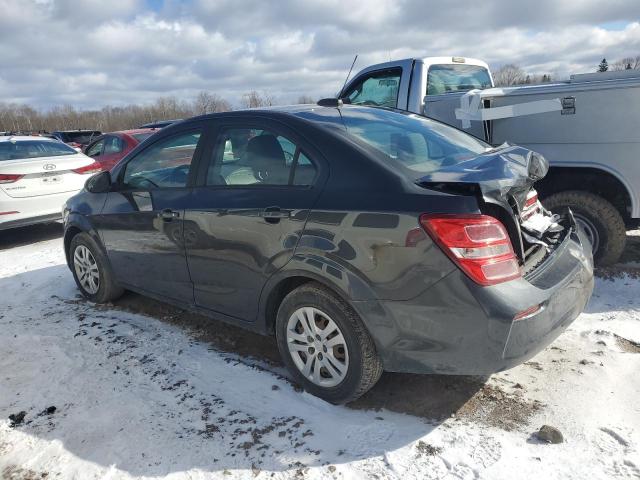 1G1JB5SH9J4120400 - 2018 CHEVROLET SONIC LS GRAY photo 2