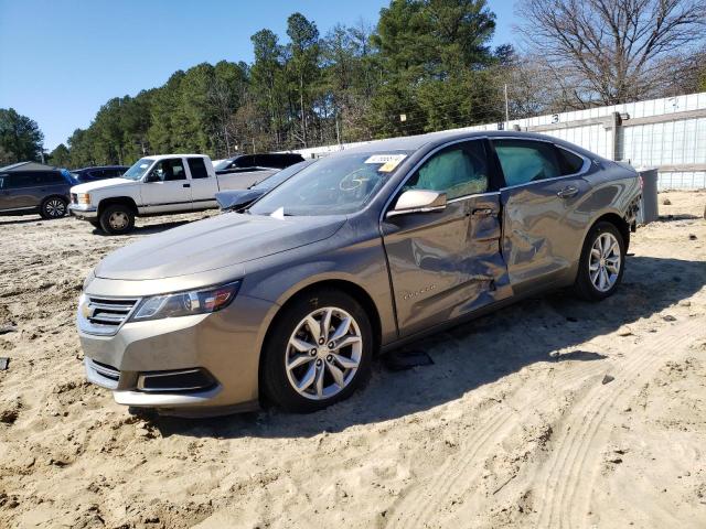 1G1105S37HU142772 - 2017 CHEVROLET IMPALA LT GRAY photo 1