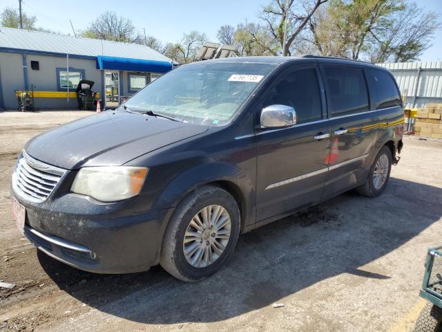 2C4RC1CG0CR136703 - 2012 CHRYSLER TOWN & COU TOURING L CHARCOAL photo 1
