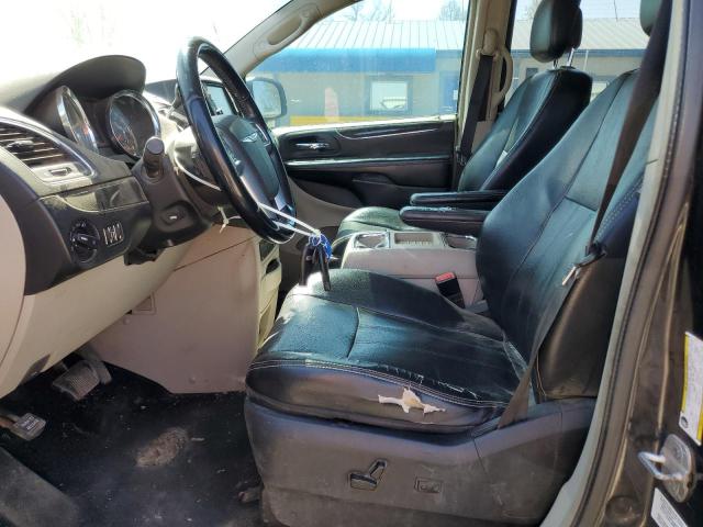 2C4RC1CG0CR136703 - 2012 CHRYSLER TOWN & COU TOURING L CHARCOAL photo 7