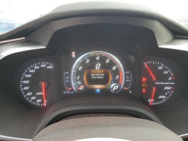 1G1YB2D75H5113479 - 2017 CHEVROLET CORVETTE STINGRAY 1LT CHARCOAL photo 9