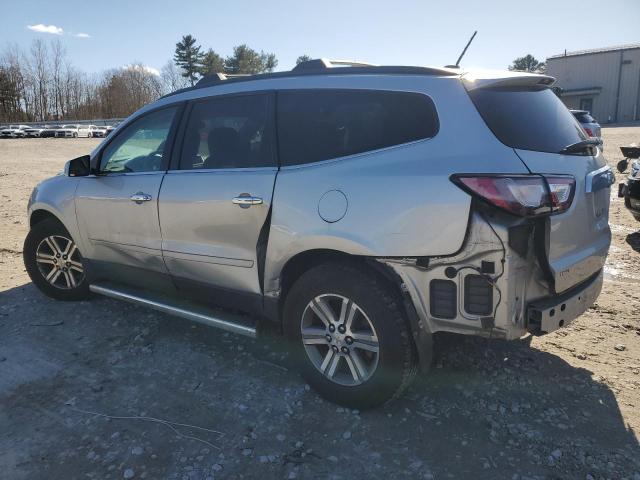 1GNKVHKD4FJ382116 - 2015 CHEVROLET TRAVERSE LT SILVER photo 2