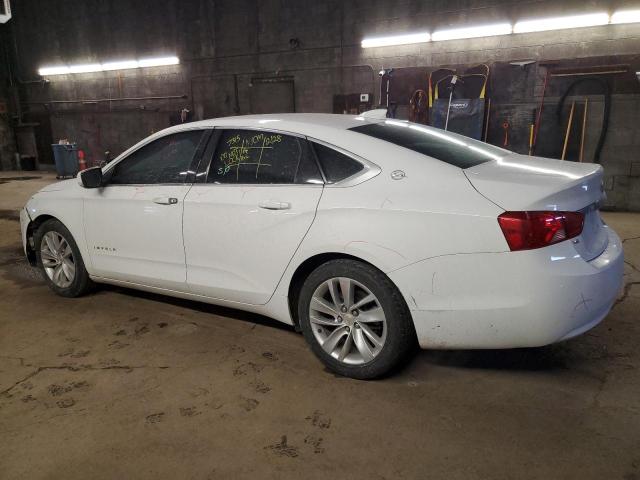 2G1115S39G9101777 - 2016 CHEVROLET IMPALA LT WHITE photo 2