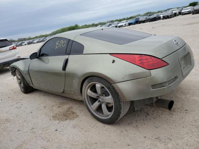 JN1BZ34D08M705028 - 2008 NISSAN 350Z COUPE GREEN photo 2