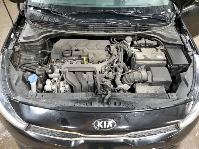 3KPA24AD8LE278745 - 2020 KIA RIO LX BLACK photo 11