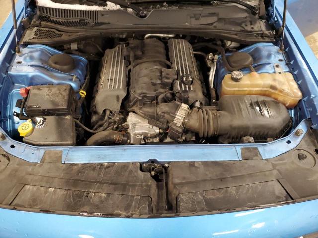2C3CDZFJ0KH509059 - 2019 DODGE CHALLENGER R/T SCAT PACK BLUE photo 11