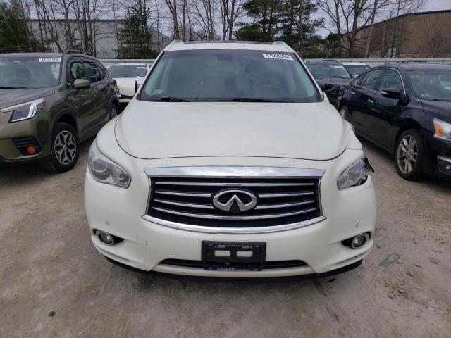 5N1AL0MM2FC537027 - 2015 INFINITI QX60 WHITE photo 5