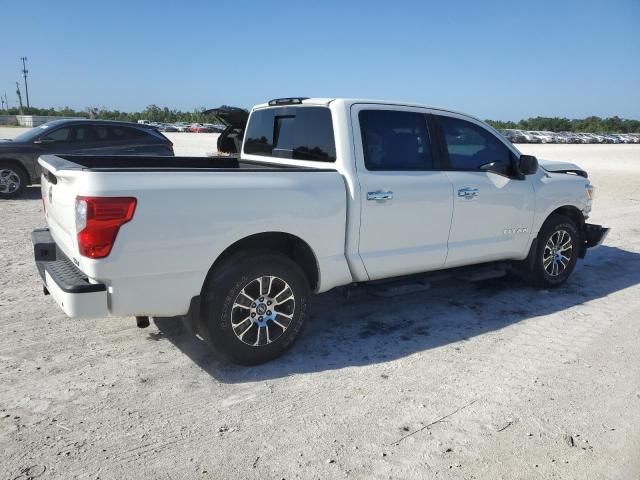 1N6AA1EFXMN523925 - 2021 NISSAN TITAN SV WHITE photo 3