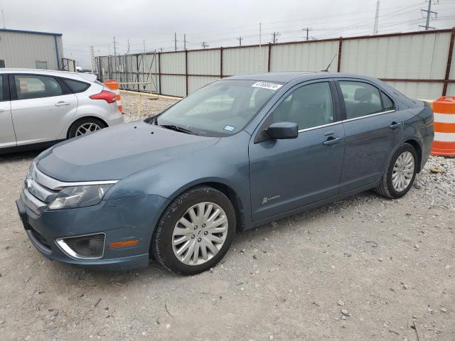 3FADP0L34CR332181 - 2012 FORD FUSION HYBRID BLUE photo 1