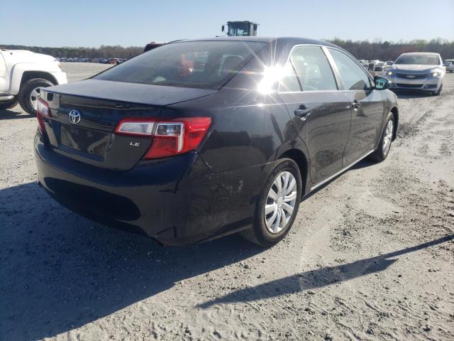 4T4BF1FKXDR276711 - 2013 TOYOTA CAMRY L BLACK photo 3