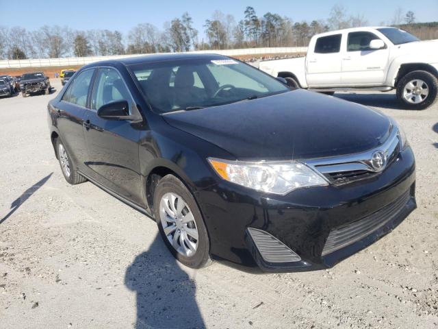 4T4BF1FKXDR276711 - 2013 TOYOTA CAMRY L BLACK photo 4