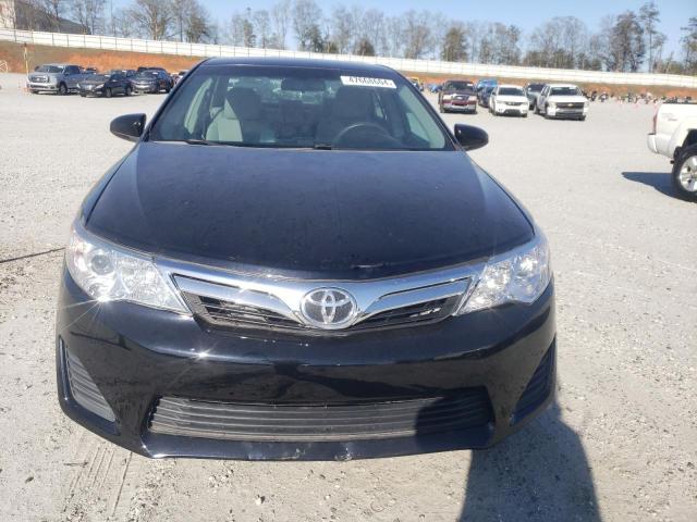 4T4BF1FKXDR276711 - 2013 TOYOTA CAMRY L BLACK photo 5