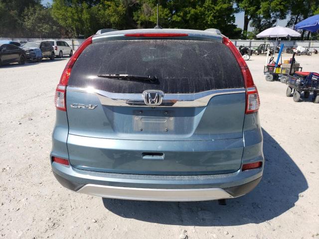 2HKRM3H74GH514283 - 2016 HONDA CR-V EXL BLUE photo 6