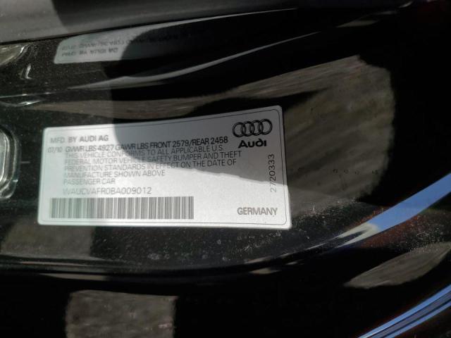 WAUCVAFR0BA009012 - 2011 AUDI S5 PREMIUM PLUS შავი ფოტო 13