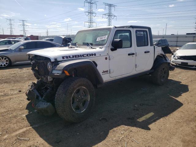 1C6JJTBGXLL183186 - 2020 JEEP GLADIATOR RUBICON WHITE photo 1