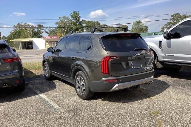 5XYP3DHC6LG040352 - 2020 KIA TELLURIDE EX BROWN photo 3