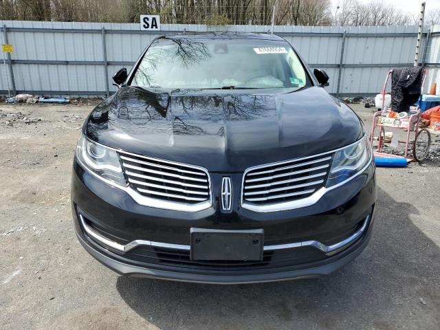 2LMTJ8LR1GBL49938 - 2016 LINCOLN MKX RESERVE 黑色 照片 5