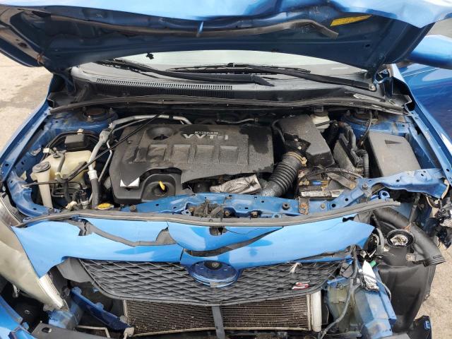 2T1BU4EE6AC288851 - 2010 TOYOTA COROLLA BASE BLUE photo 11