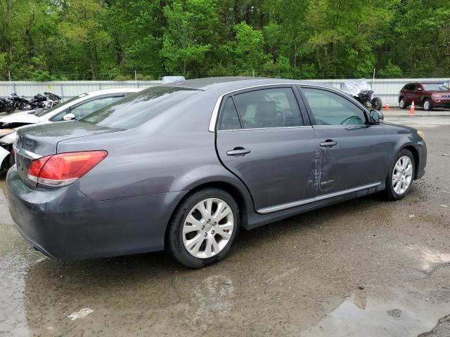 4T1BK3DB2CU465386 - 2012 TOYOTA AVALON BASE GRAY photo 3